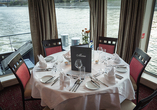 Das Panorama-Restaurant an Bord der ARIELLE ROYAL