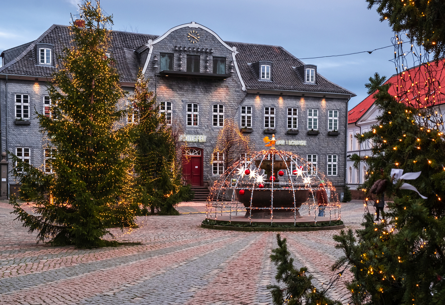 Besuchen Sie das weihnachtliche Goslar – eines der schönsten Ausflugsziele der Region.