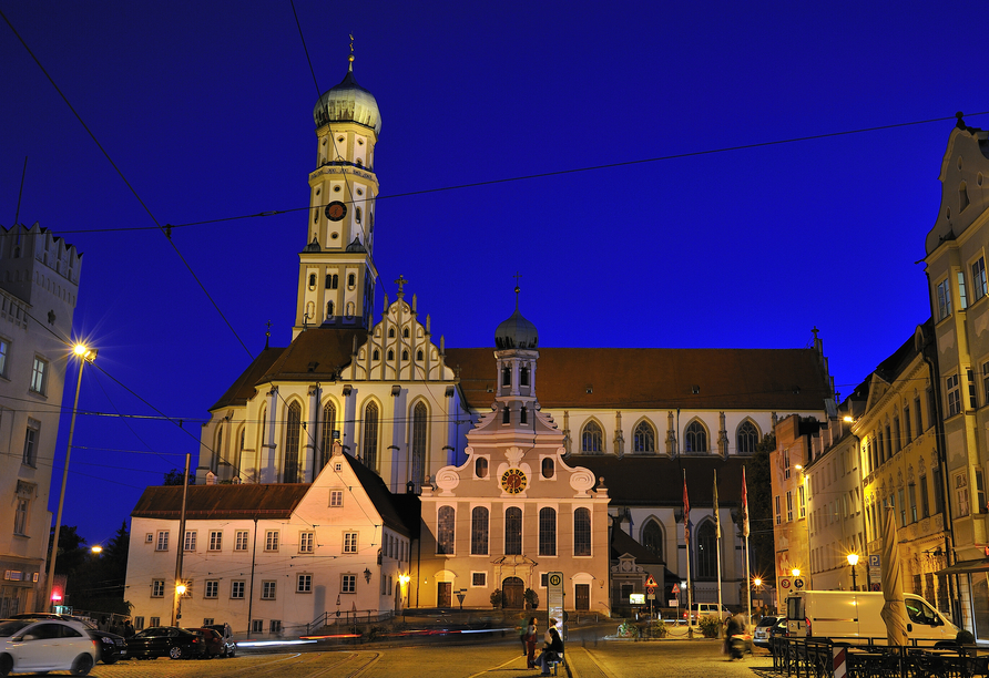 Die Basilika St. Ulrich und Afra wird Sie begeistern.