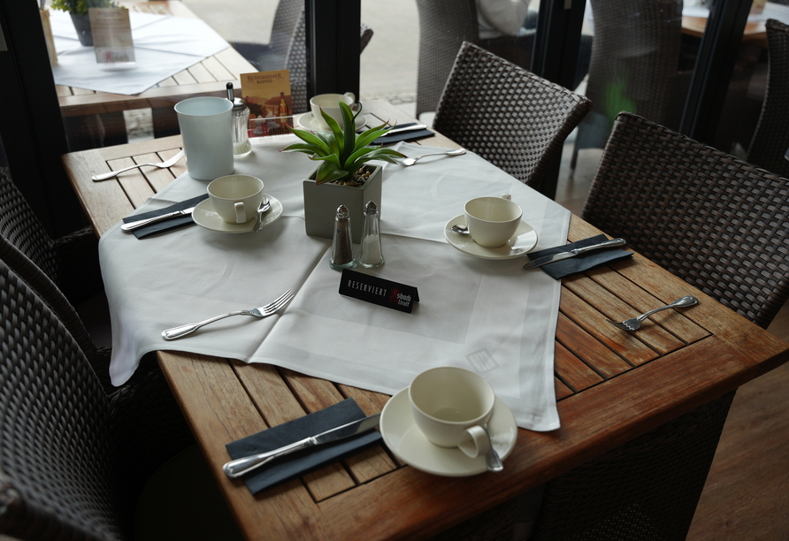 Lassen Sie sich im Restaurant des Hotels kulinarisch verwöhnen.