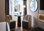 Machen Sie es sich in Ihrem Hotelzimmer gemütlich.