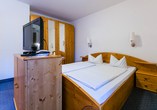 Beispiel für den Schlafbereich im Comfort Familie-Appartement