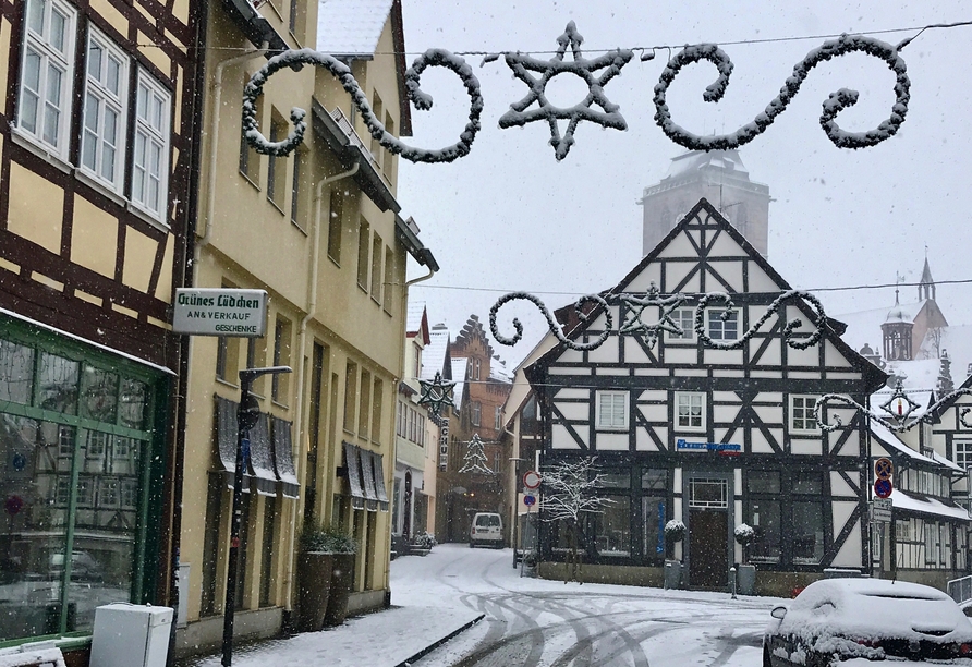 Bad Hersfeld ist gerade zur Weihnachtszeit ein ganz besonderes Erlebnis.