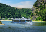 Ihr Schiff ARIELLE ROYAL bereist mit Ihnen den romantischen Rhein.