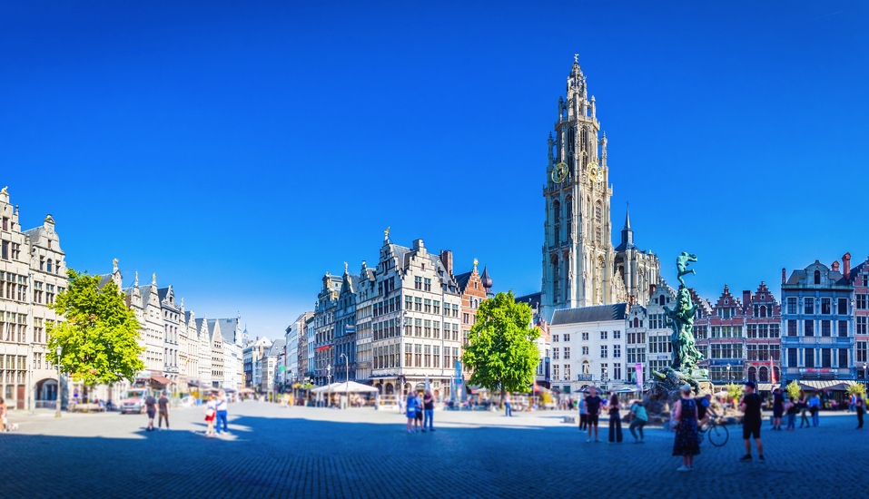 Die Diamantenstadt Antwerpen begrüßt Sie herzlich zu Ihrem Besuch in Belgien.
