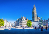 Die Diamantenstadt Antwerpen begrüßt Sie herzlich zu Ihrem Besuch in Belgien.