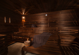 Entspannen Sie in der Sauna des Hotels am Kurpark