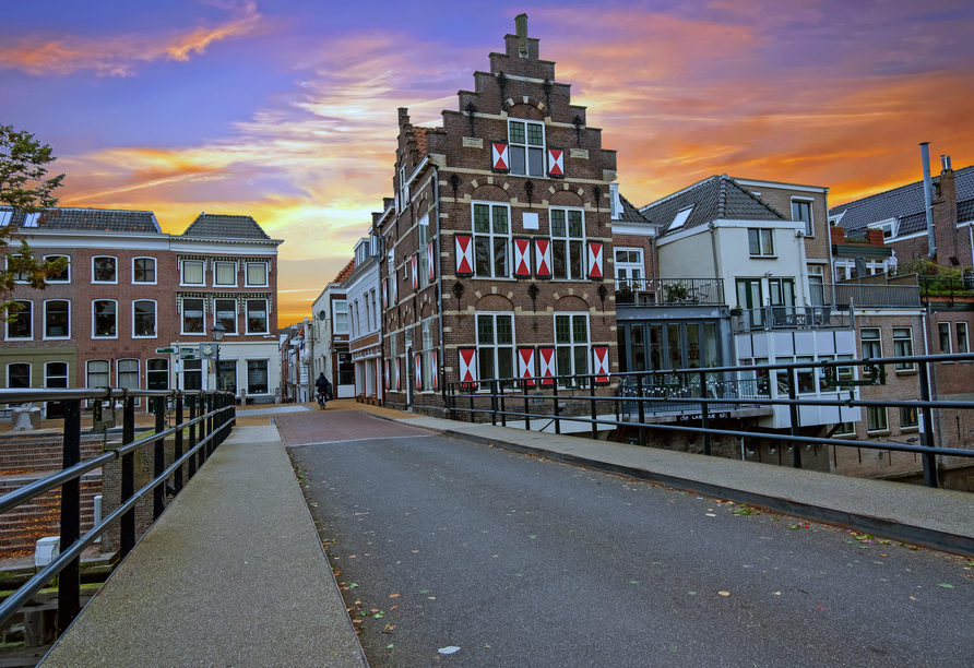 Spazieren Sie durch Gorinchem.