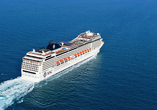 Herzlich willkommen an Bord der MSC Magnifica!