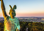 Besuchen Sie das beeindruckende Hermannsdenkmal.
