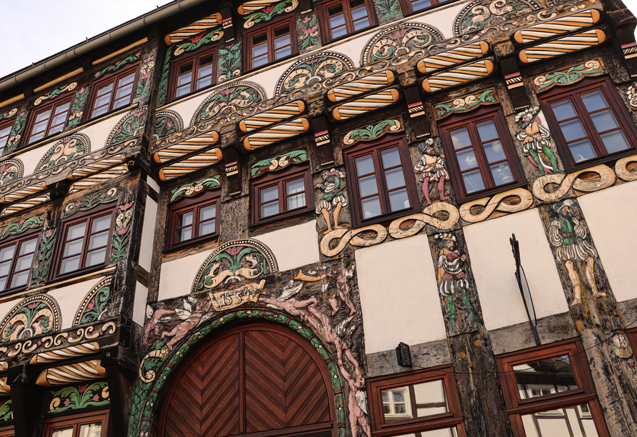Entdecken Sie Ihren Urlaubsort Höxter mit zahlreichen Sehenswürdigkeiten wie dem Haus Horstkotte.