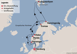 Ihre Reiseroute