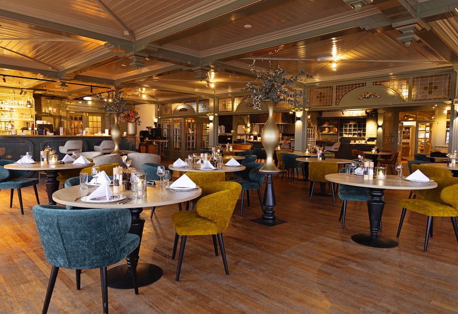 Das Restaurant im Hotel Spaander