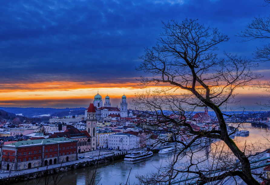Das winterliche Passau begeistert mit seinem besonderen Charme.
