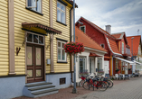 Bummeln Sie in Pärnu durch die romantischen Gassen und genießen Sie einen Moment voller Ruhe.
