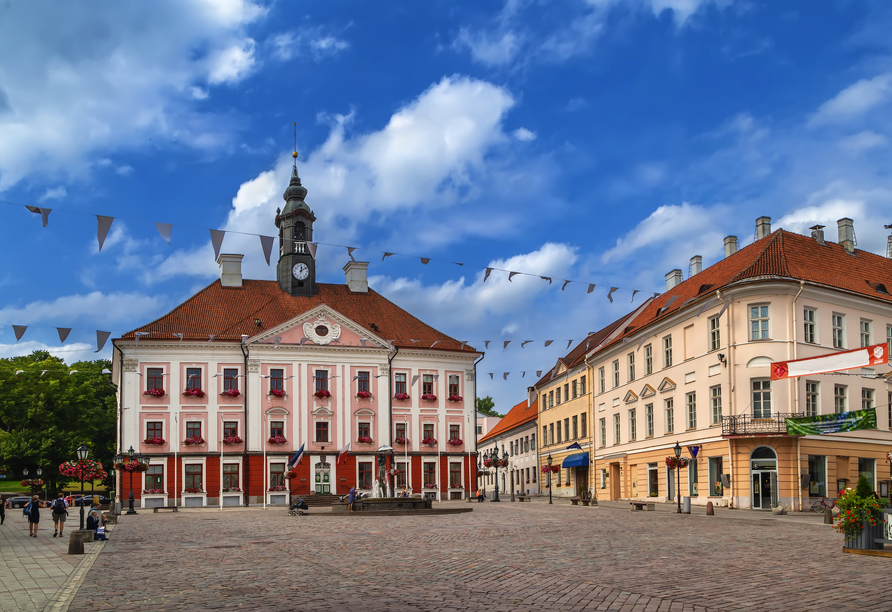 Freuen Sie sich auf eine Stadtführung durch Tartu, die Sie zu den schönsten Plätzen führt.