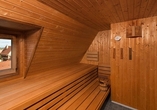 Entspannen Sie in der Sauna des Hotels.