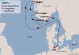 Ihre Reiseroute