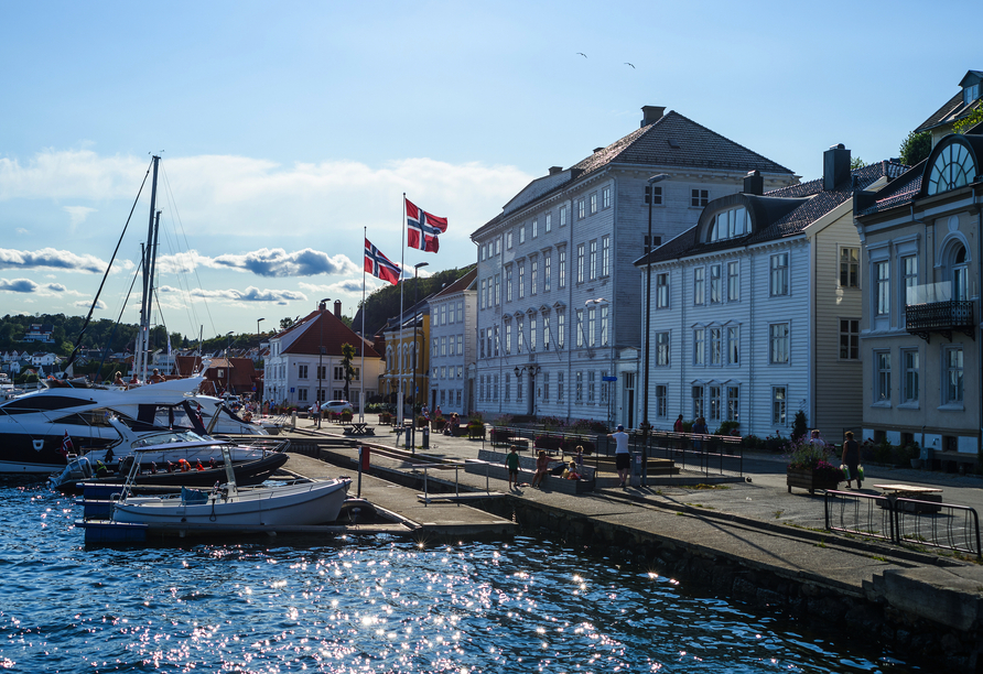 In Arendal spüren Sie das maritime Flair der südnorwegischen Schärenküste.