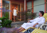 Genießen Sie eine Auszeit im Sauna- und Relaxbereich des Hotels.