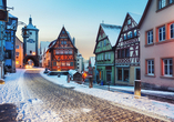Auch Rothenburg ob der Tauber ist immer einen Ausflug wert.