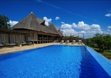 Beispiel einer Lodge im Tarangire Nationalpark