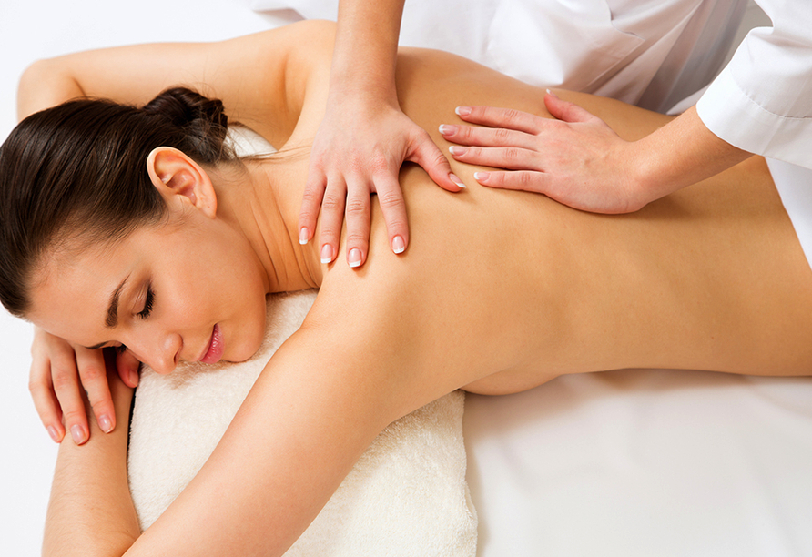 Wohltuende Wellnessmomente warten auf Sie.