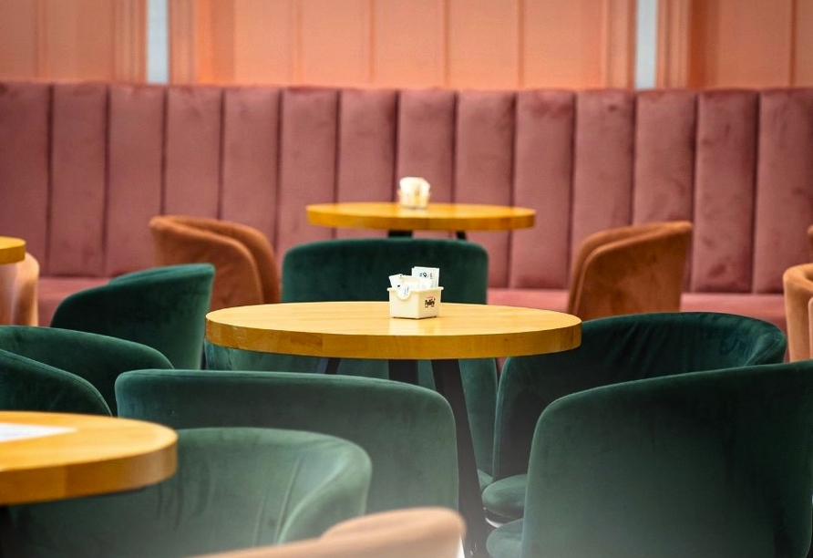 Fühlen Sie sich rundum wohl in der modernen und einladenden Atmosphäre des Hotels.