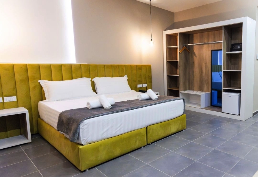 Beispiel eines Doppelzimmers im Ajsel Hotel