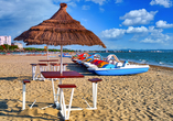 Spüren Sie in Durrës den warmen Sand unter den Füßen und lassen Sie den Urlaub beginnen.