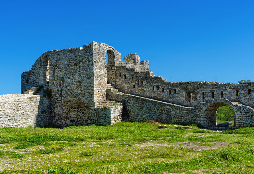 Die imposante Burg von Berat