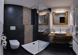 Beispiel eines Badezimmers im Comfort Superior Appartement 