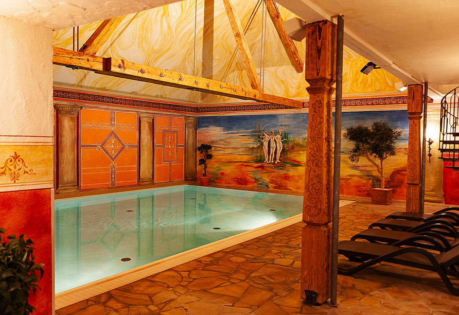 Der Wellnessbereich im Bellevue Spa & Resort Reiterhof Wirsberg
