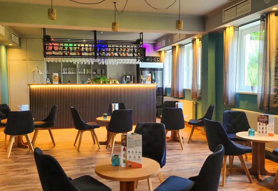 Die Bar des Hotels 