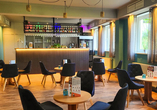 Die Bar des Hotels 