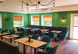 Lassen Sie sich im Restaurant mit frischen und regionalen Gerichten verwöhnen.