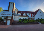 Außenansicht des Ferien Hotels Ostfriesland