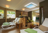 Der moderne Wellnessbereich Ihres Hotels lädt zum Entspannen ein!