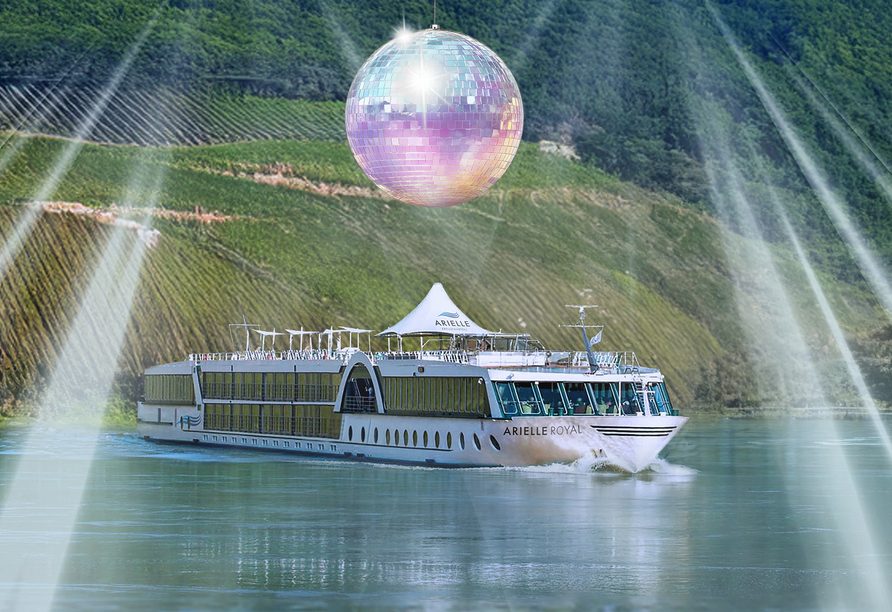 ARIELLE ROYAL, Außenansicht Herzlich willkommen an Bord der ARIELLE ROYAL.