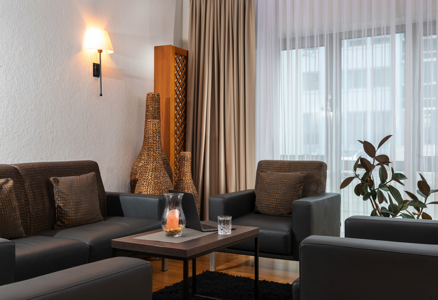 Entspannen Sie in der Lounge des Hotels.