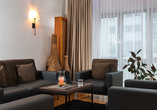 Entspannen Sie in der Lounge des Hotels.