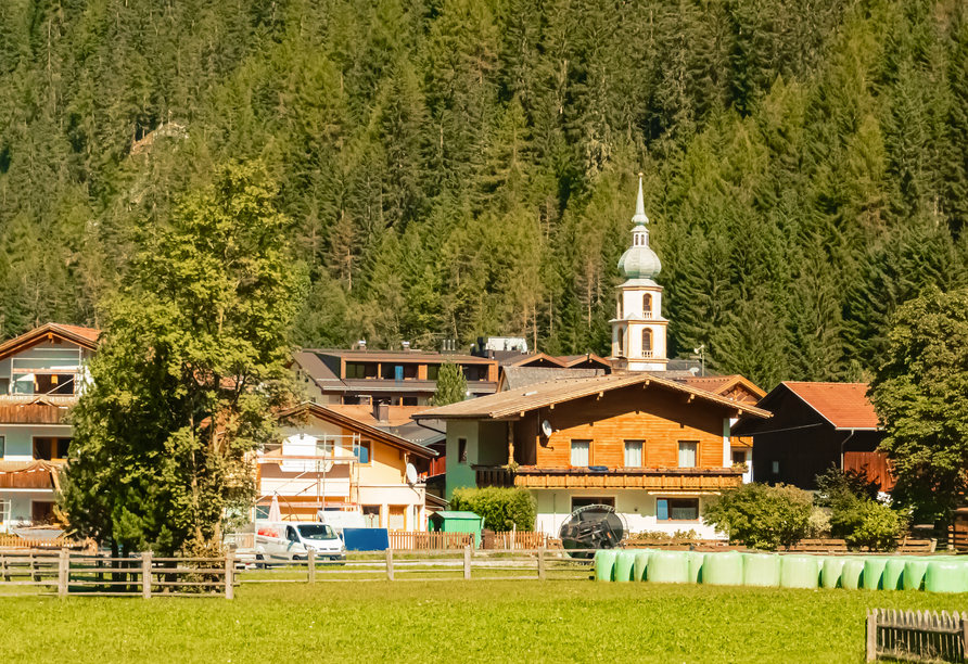 Ihr Urlaubsort Feichten im Kaunertal wird sie beeindrucken.