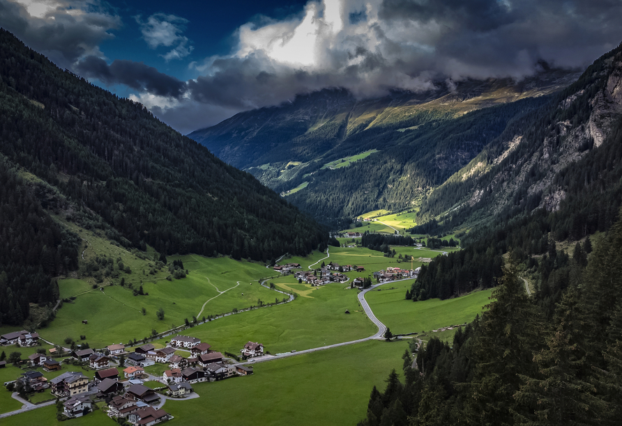 Die Verpeilschlucht im Kaunertal ist spektakulär.