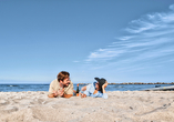 Lassen Sie es sich am Strand gut gehen.