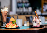 Köstliches Eis erhalten Sie im Restaurant Spitzbergen.