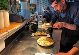 Im Restaurant Isfjord werden Ihre Speisen liebevoll zubereitet.