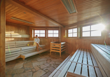 Entspannen Sie in der Sauna des Mare Mara.