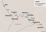 Ihre Reiseroute