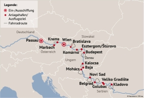Ihre Reiseroute