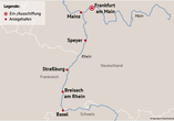 Ihre Reiseroute